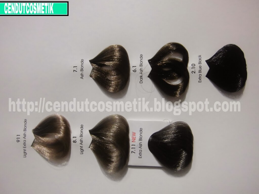 loreal contoh warna majirel loreal contoh warna majirel